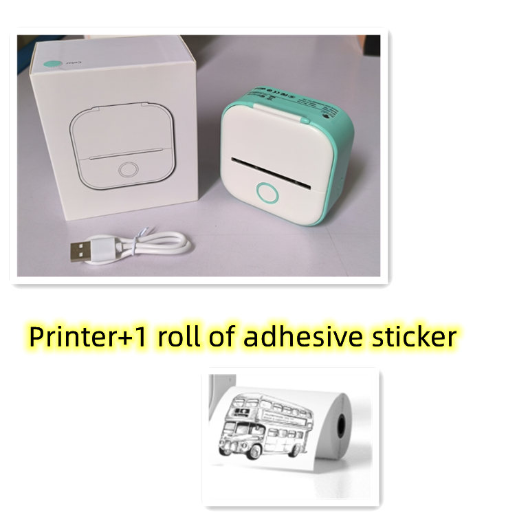 Bluetooth Mini Label Printer